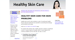 Desktop Screenshot of healthy-skincare.com
