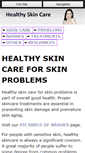 Mobile Screenshot of healthy-skincare.com